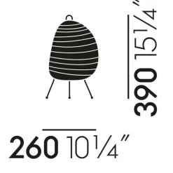 Akari 1N Tischleuchte