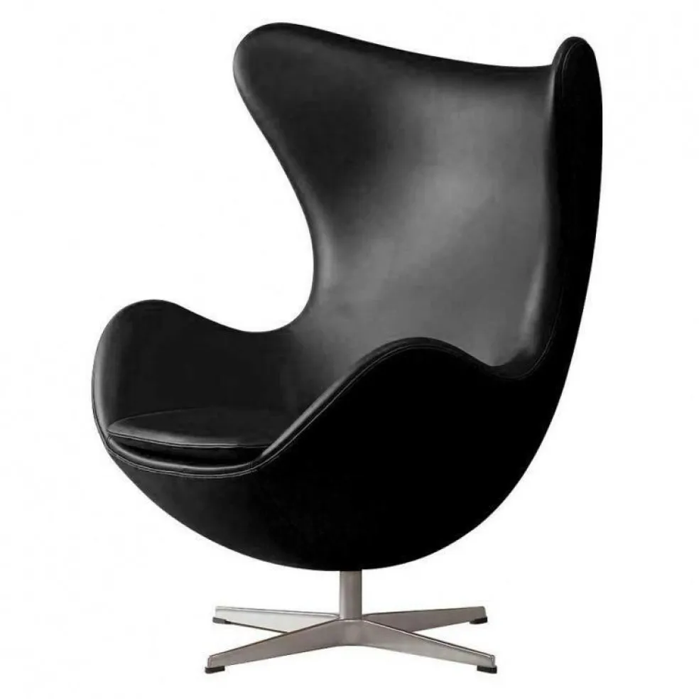 Aktion Egg Chair/Das Ei™ Sessel + Hocker Leder