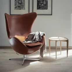Aktion Egg Chair/Das Ei™ Sessel + Hocker Leder