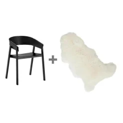 Aktionsset Cover Armlehnstuhl + Fell