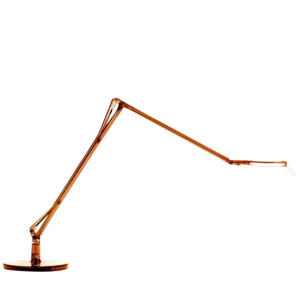 Aledin Tec LED Schreibtischleuchte transparent