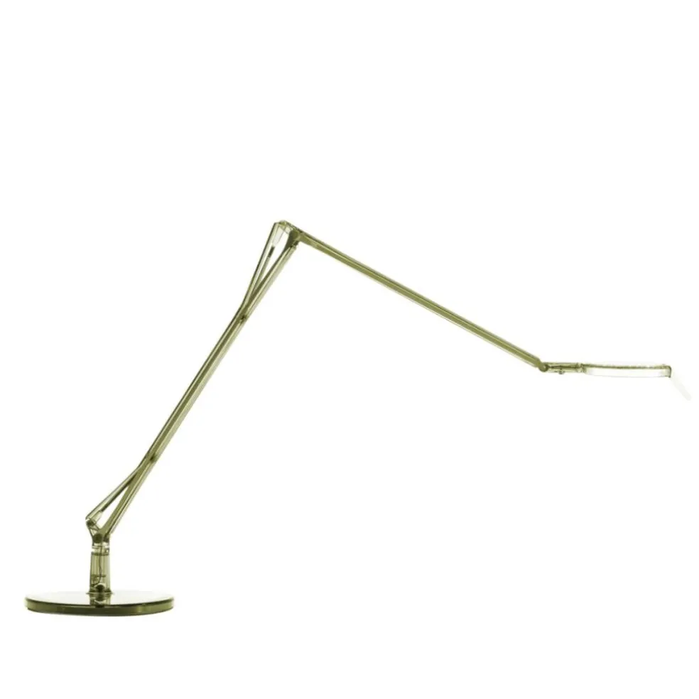 Aledin Tec LED Schreibtischleuchte transparent