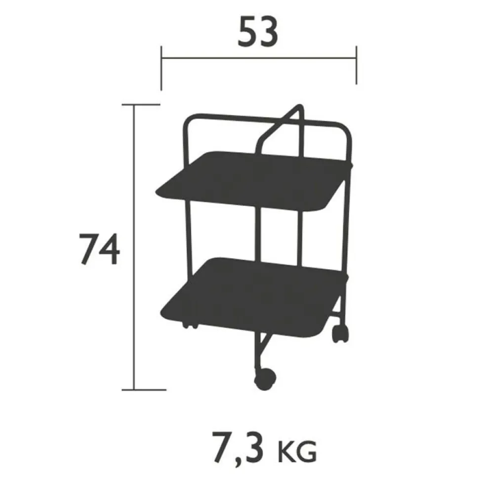 Alfred Garten-Beistelltisch