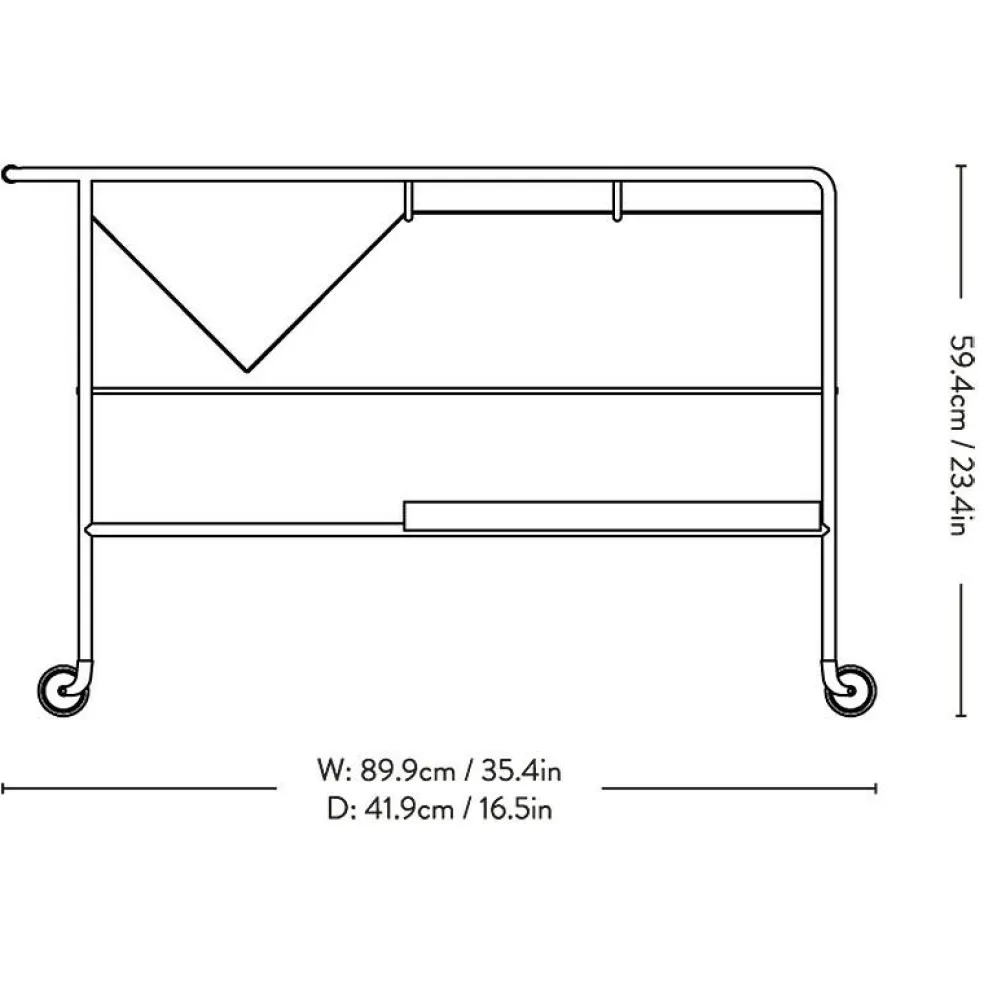 Alima NDS1 Servierwagen