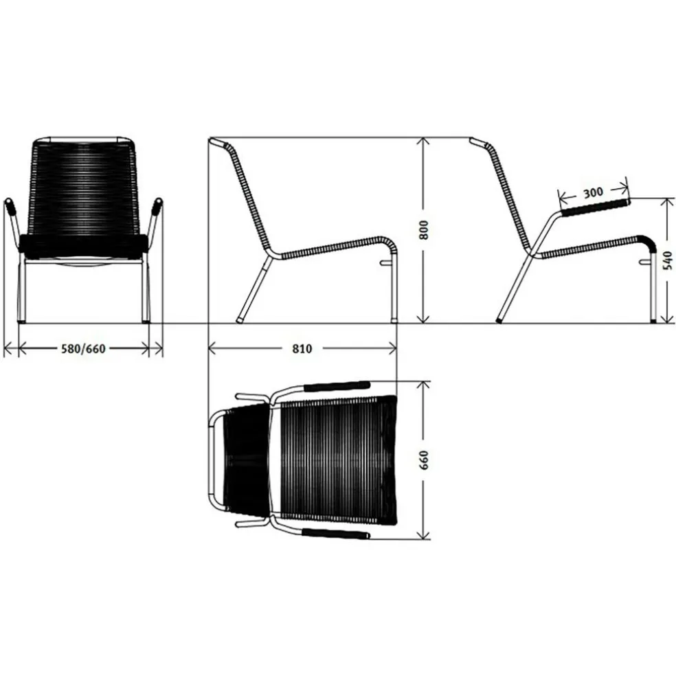 Altorfer Modell 1139 Lounge Gartenstuhl