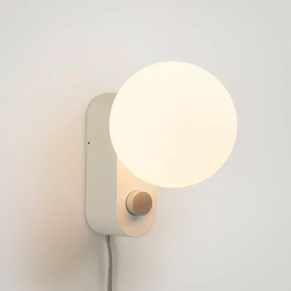 Alumina Tisch-/Wandleuchte + Sphere IV LED E27 Dim To Warm