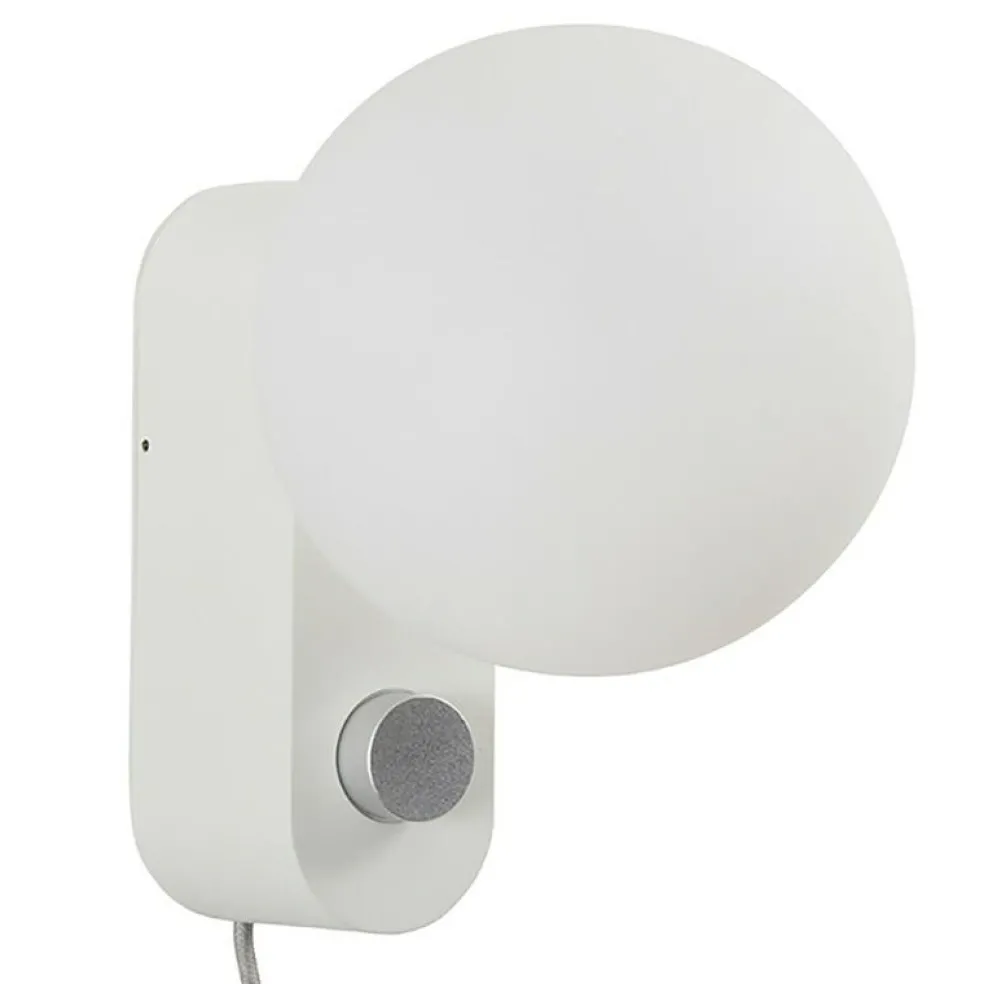 Alumina Tisch-/Wandleuchte + Sphere IV LED E27 Dim To Warm