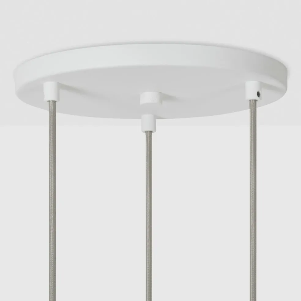 Alumina Triple Pendant with Sphere V Pendelleuchte