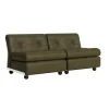 Amanta 2 Sitzer Sofa Leder
