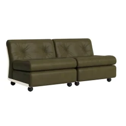 Amanta 2 Sitzer Sofa Leder