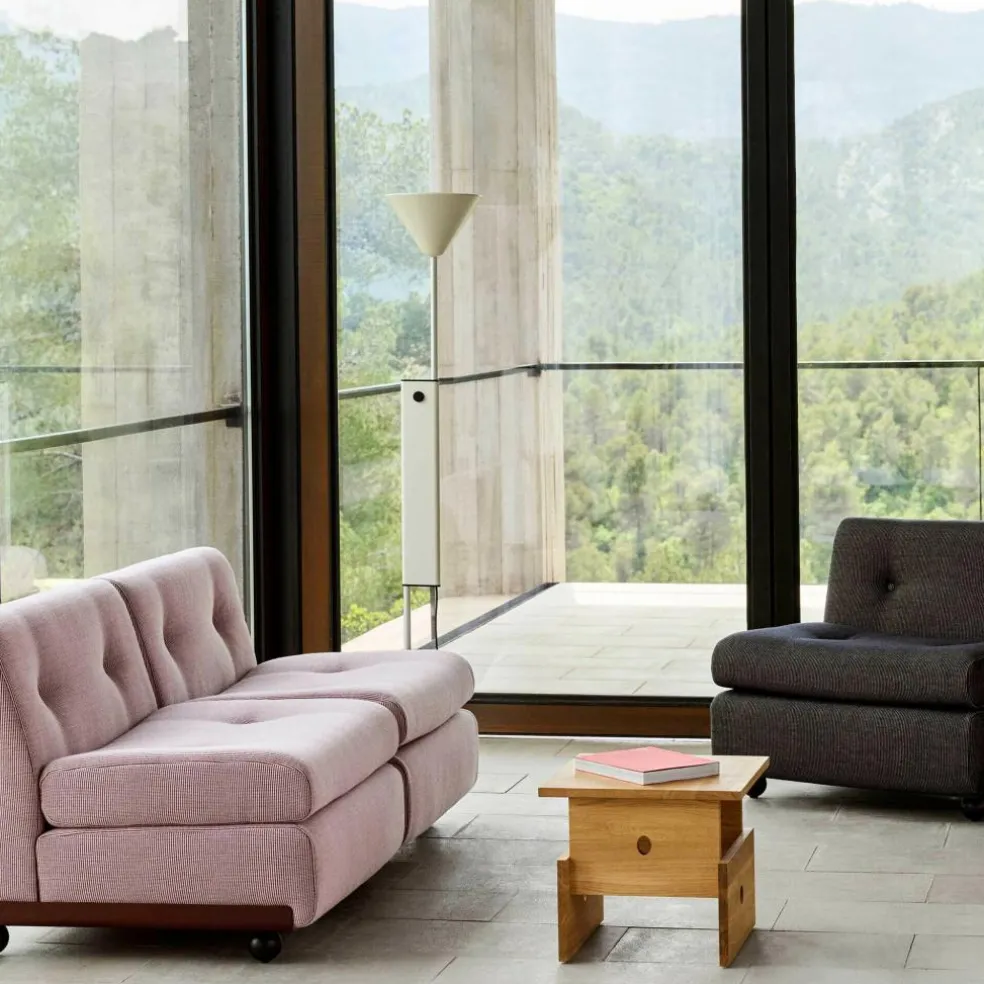 Amanta 2 Sitzer Sofa Stoff