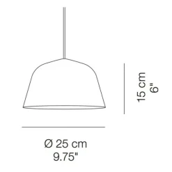 Ambit Pendelleuchte Ø25cm