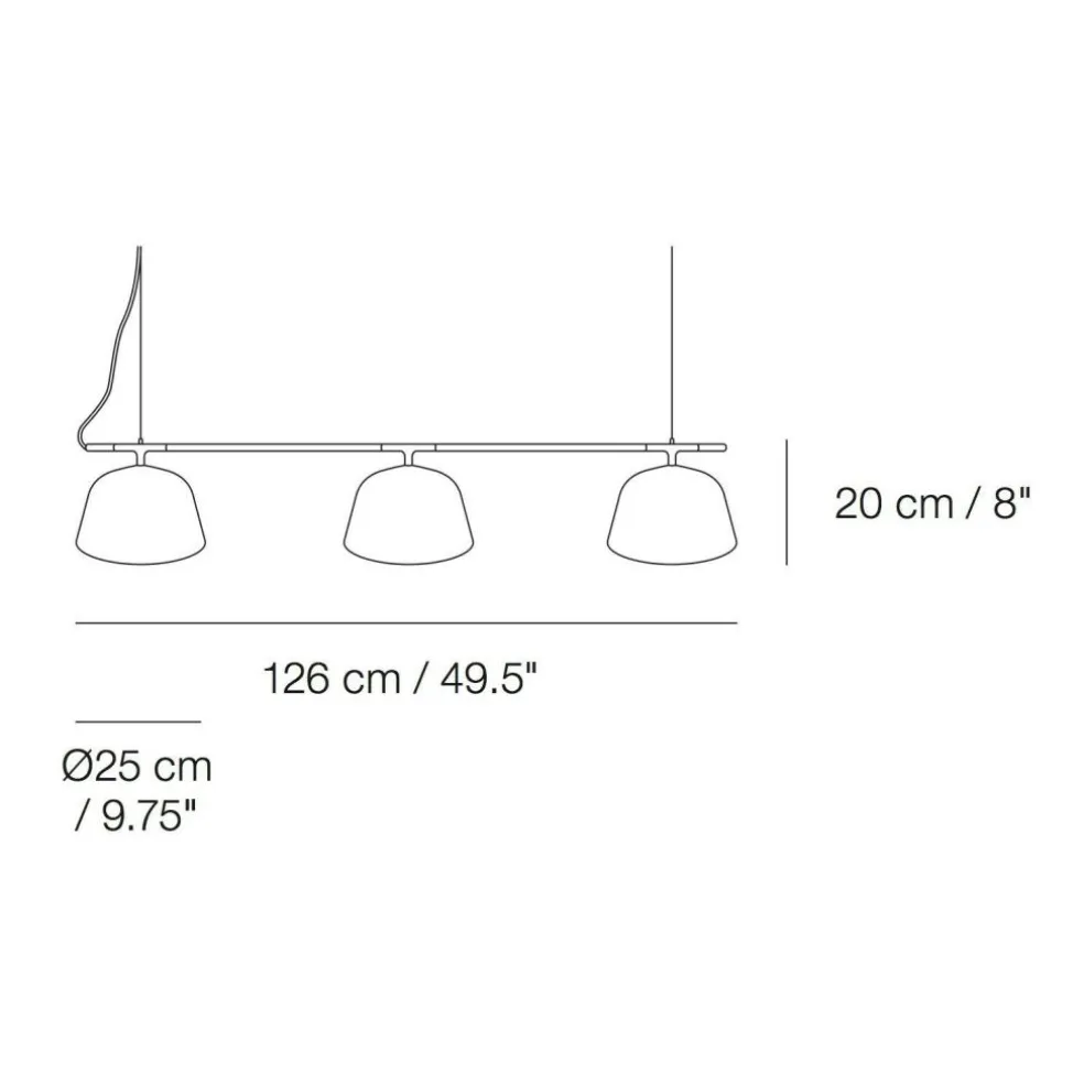 Ambit Rail Pendelleuchte
