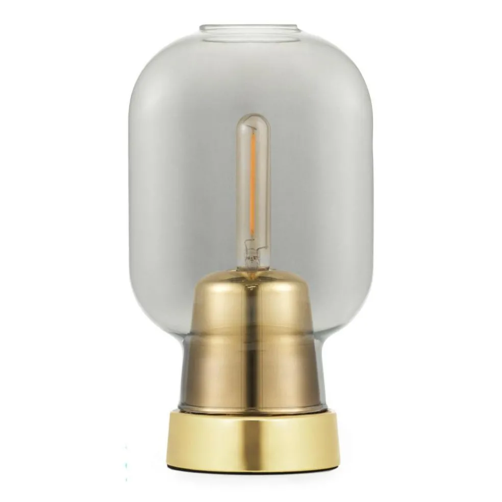 Amp Tischleuchte Messing