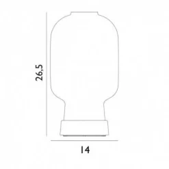 Amp Tischleuchte Messing