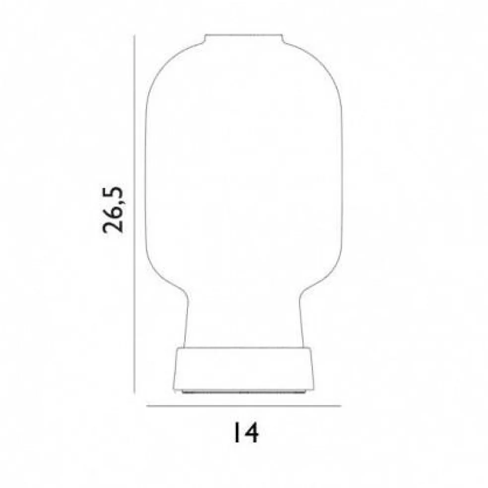 Amp Tischleuchte Messing