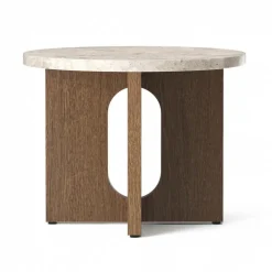 Androgyne Beistelltisch Marmor Ø50cm