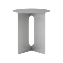 Androgyne Beistelltisch Stahl Ø 40cm