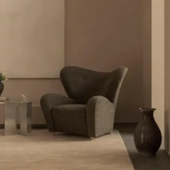 Androgyne Beistelltisch Stahl Ø 40cm