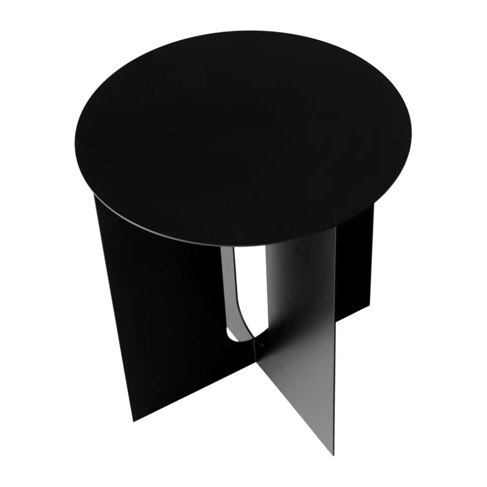 Androgyne Beistelltisch Stahl Ø 40cm