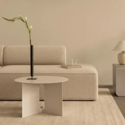 Androgyne Beistelltisch Stahl Ø 63cm