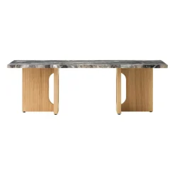 Androgyne Couchtisch Gestell Holz 120x45cm