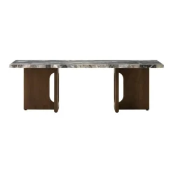 Androgyne Couchtisch Gestell Holz 120x45cm