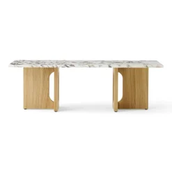 Androgyne Couchtisch Gestell Holz 120x45cm