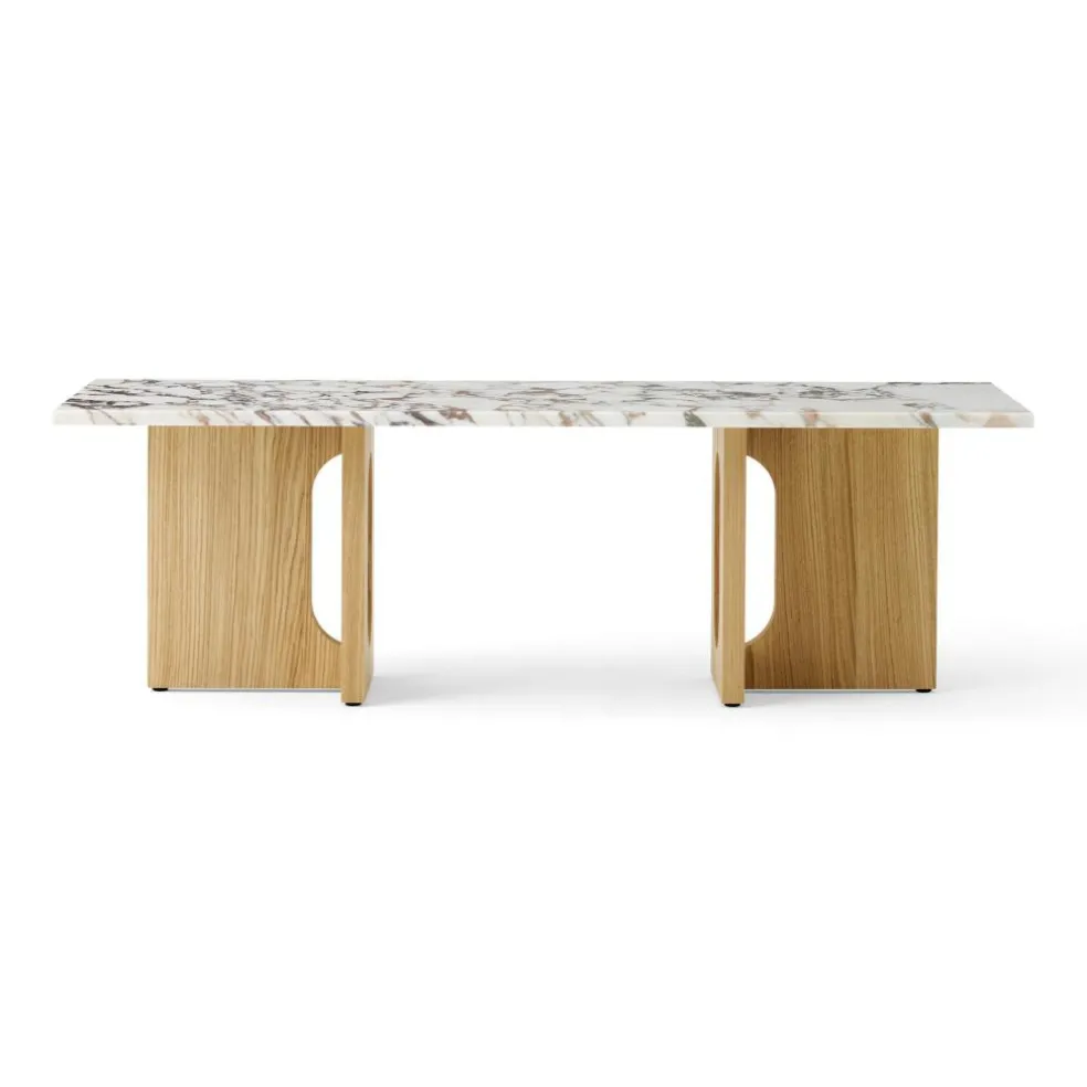 Androgyne Couchtisch Gestell Holz 120x45cm