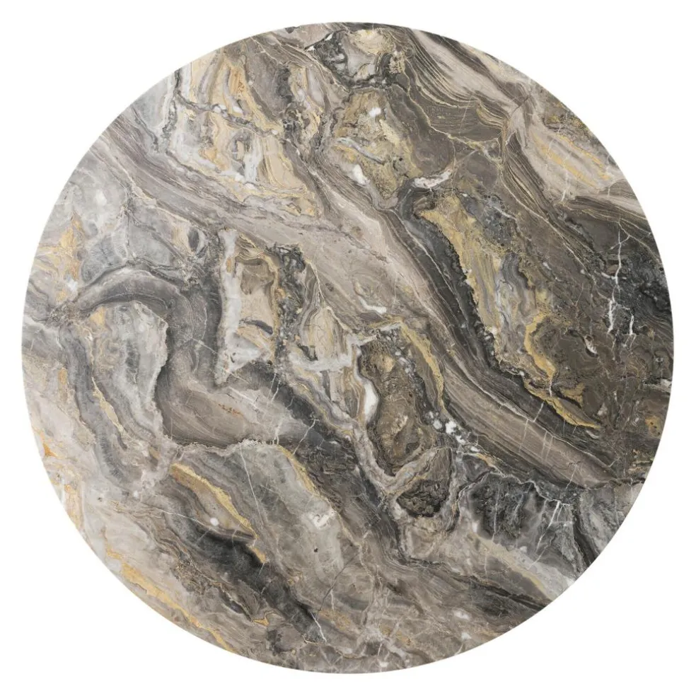 Androgyne Esstisch Ø 120cm Marmor