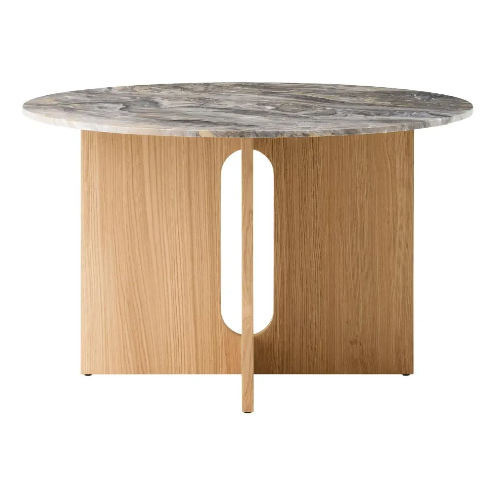 Androgyne Esstisch Ø 120cm Marmor