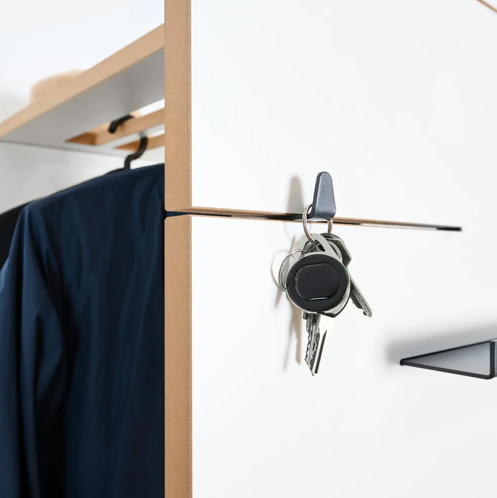 Angeber Haken 3er Set für Garderobe