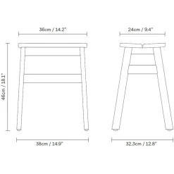 Angle Standard Hocker