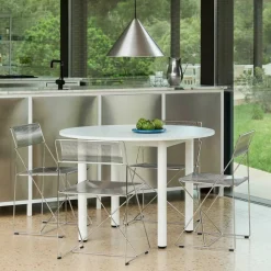 Annex Esstisch Ø 120cm Gestell Aluminium