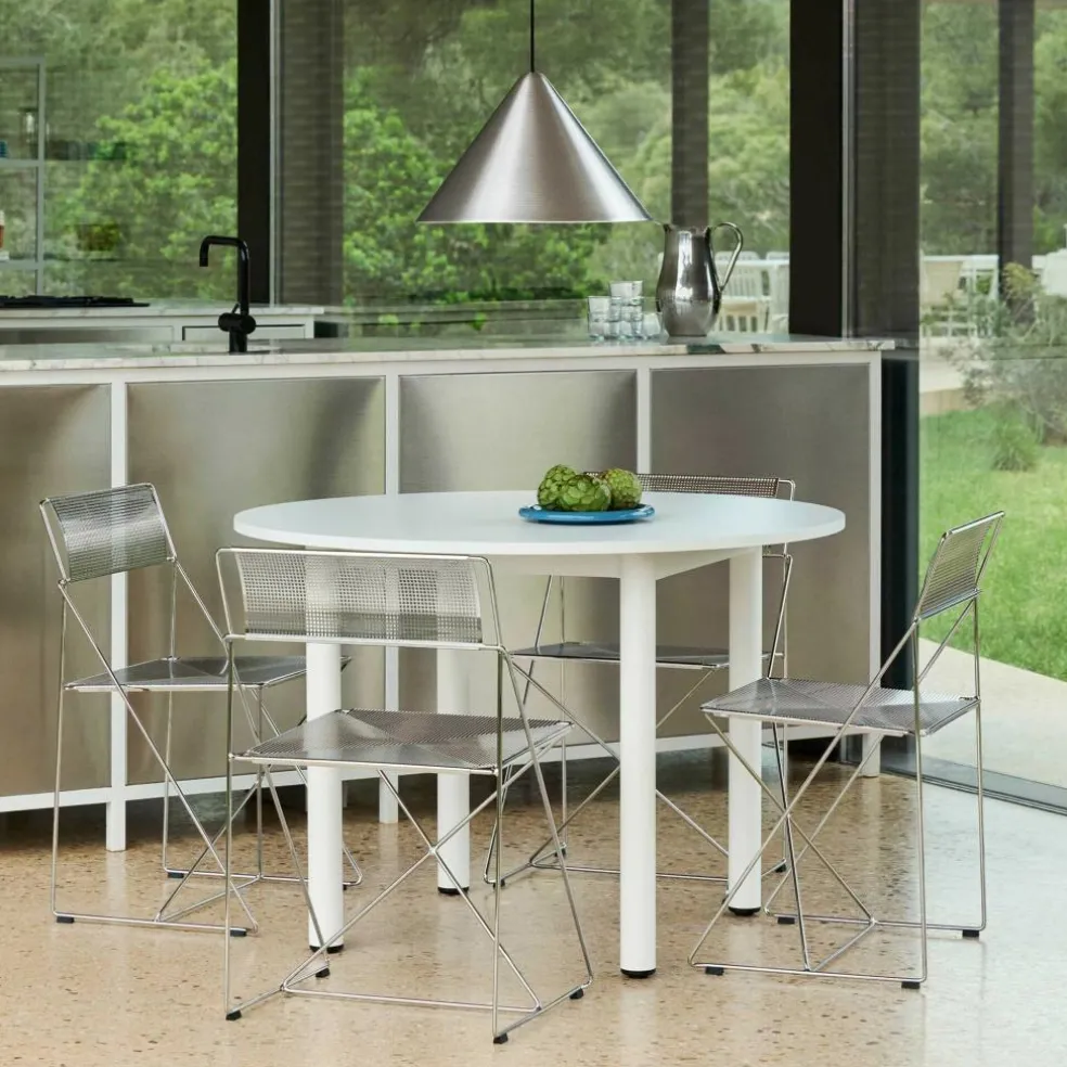 Annex Esstisch Ø 120cm Gestell Aluminium