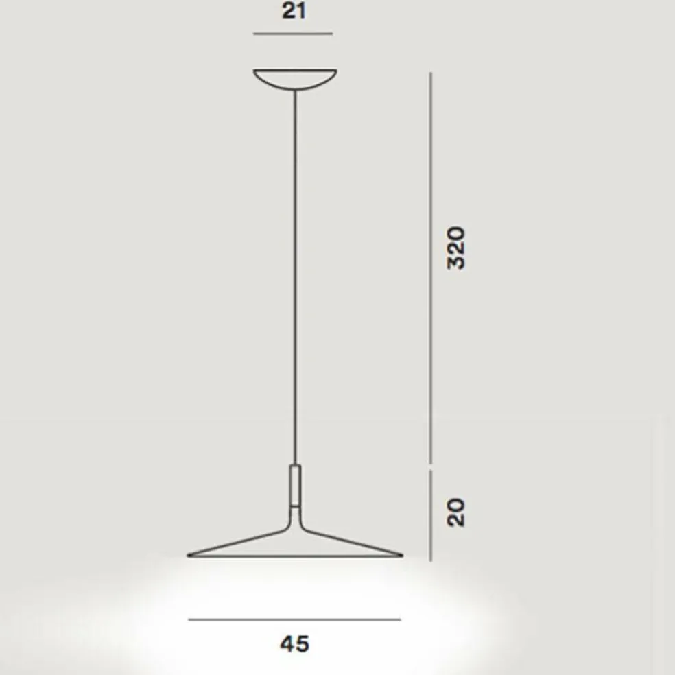 Aplomb Large LED Pendelleuchte
