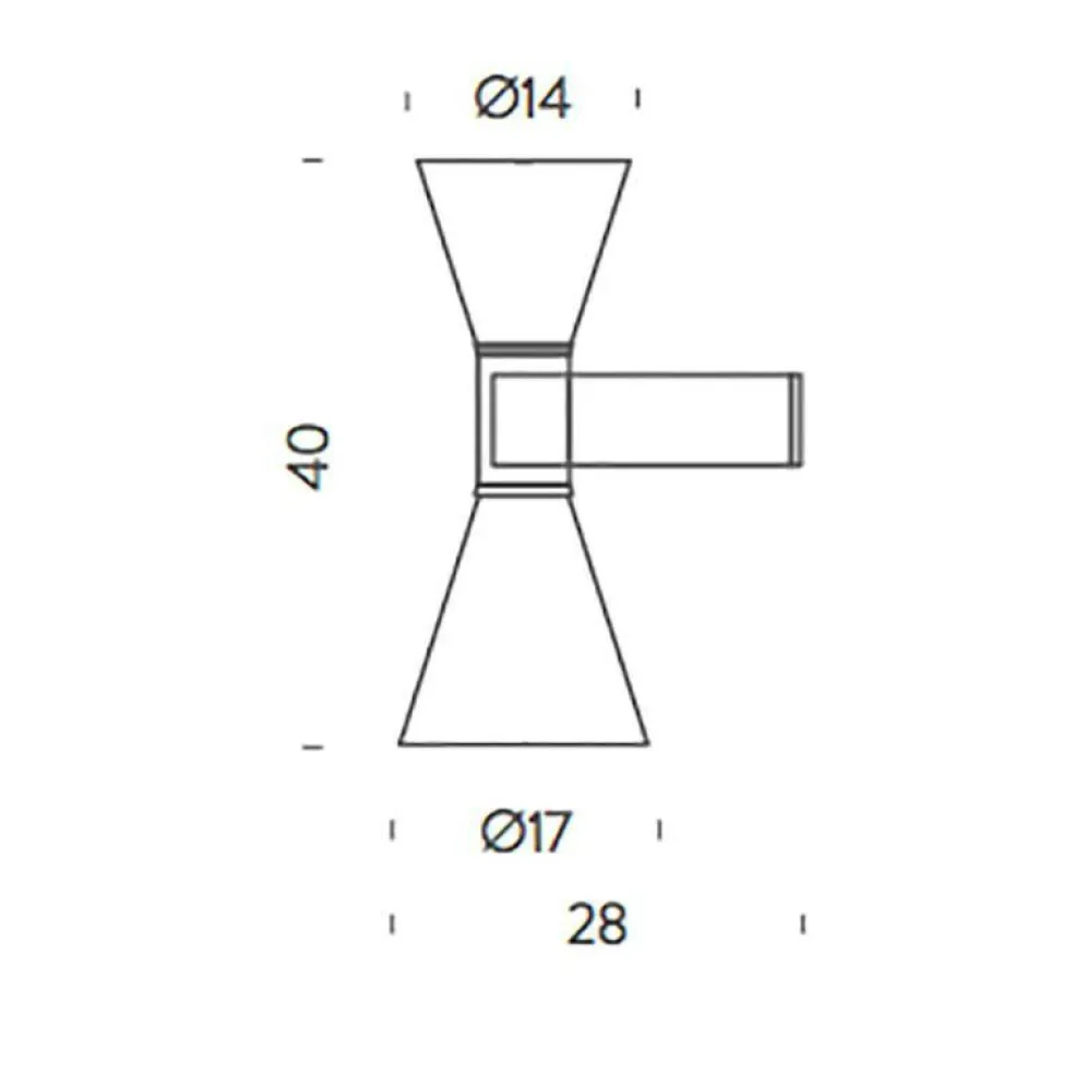 Applique de Marseille Wandleuchte