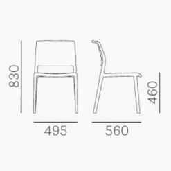 Ara 310 Gartenstuhl 4er Set