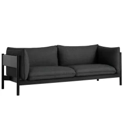 Arbour Eco 3-Sitzer Sofa Gestell schwarz