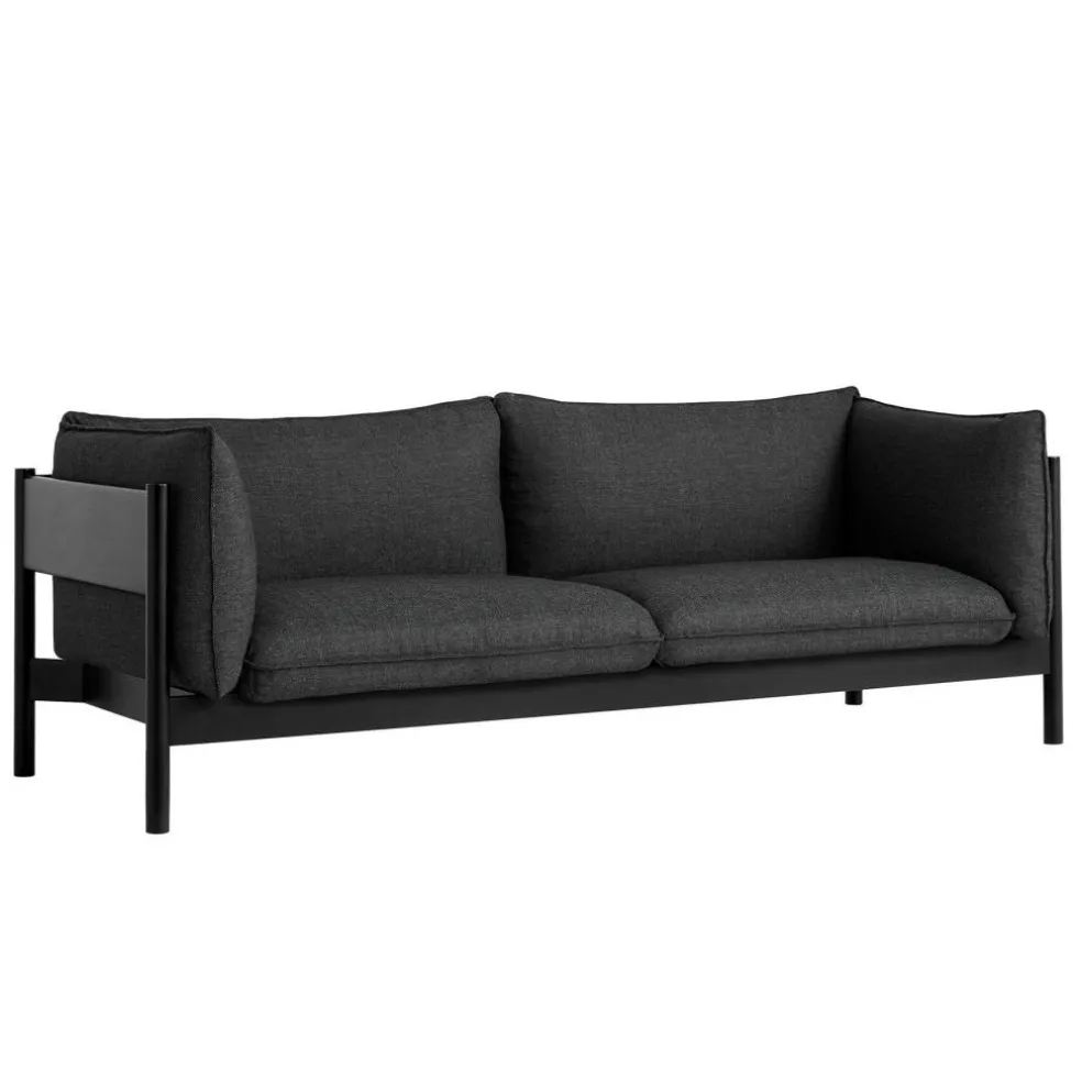 Arbour Eco 3-Sitzer Sofa Gestell schwarz
