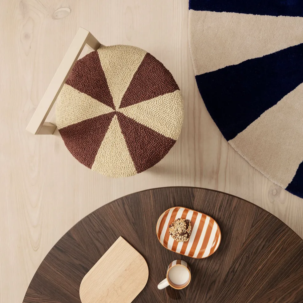 Arch Getufteter Teppich Ø 130cm