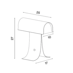 Archive LED Tischleuchte 25cm
