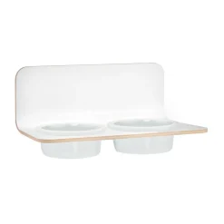 Arco Hundenapfhalter mit Porzellannäpfen ML