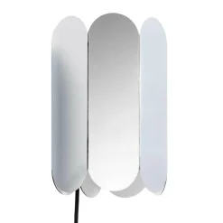 Arcs Wandleuchte mit Stecker