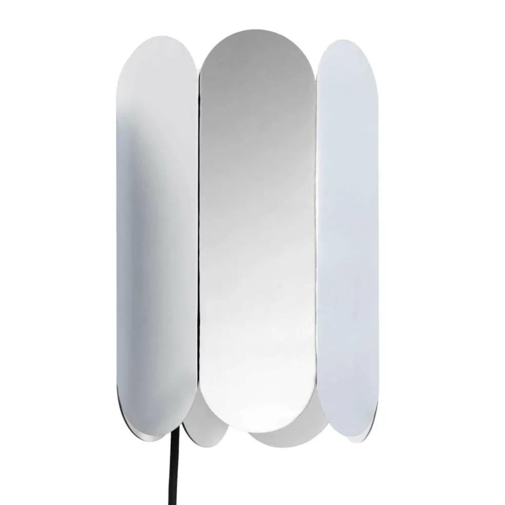 Arcs Wandleuchte mit Stecker