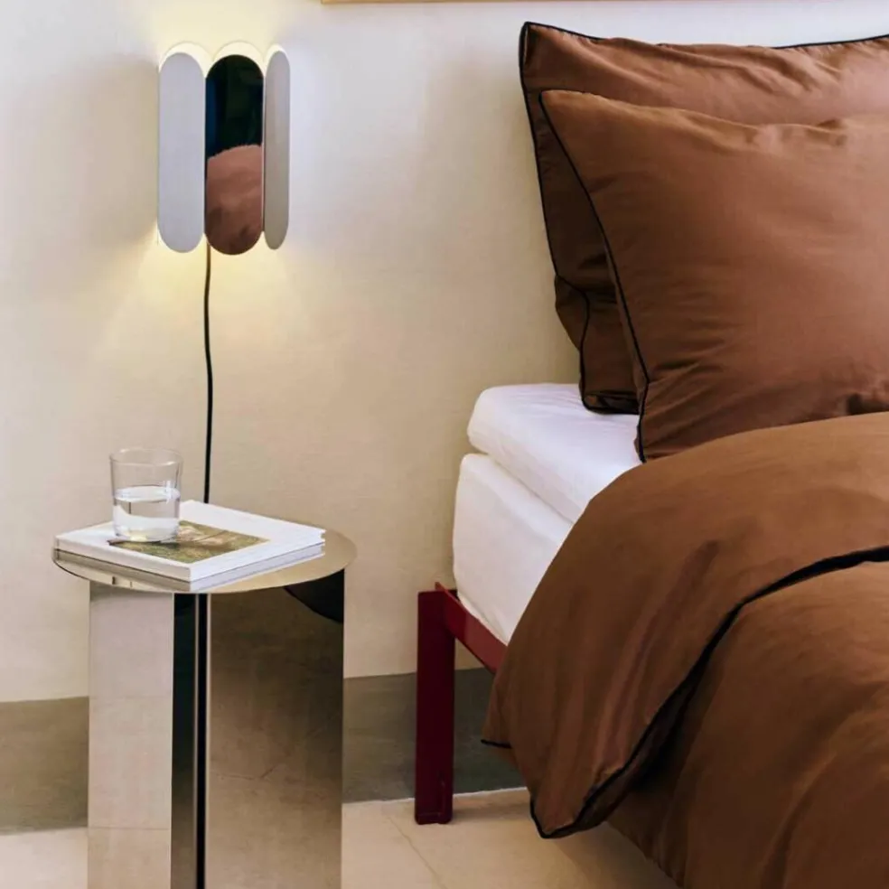 Arcs Wandleuchte mit Stecker