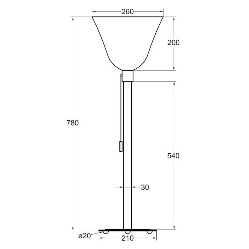 Art Déco Stehleuchte