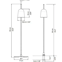 Ascent D78 LED Tischleuchte