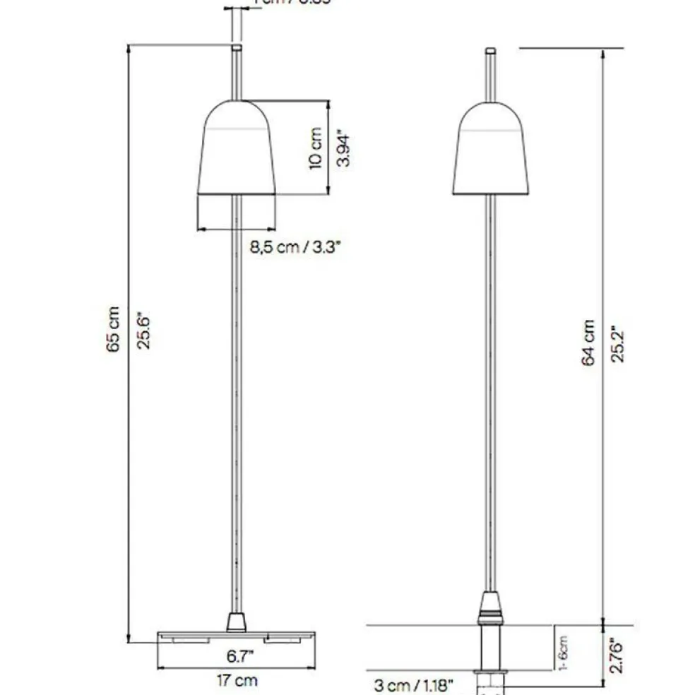 Ascent D78 LED Tischleuchte