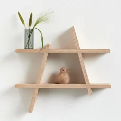 A-Shelf Wandregal Eiche